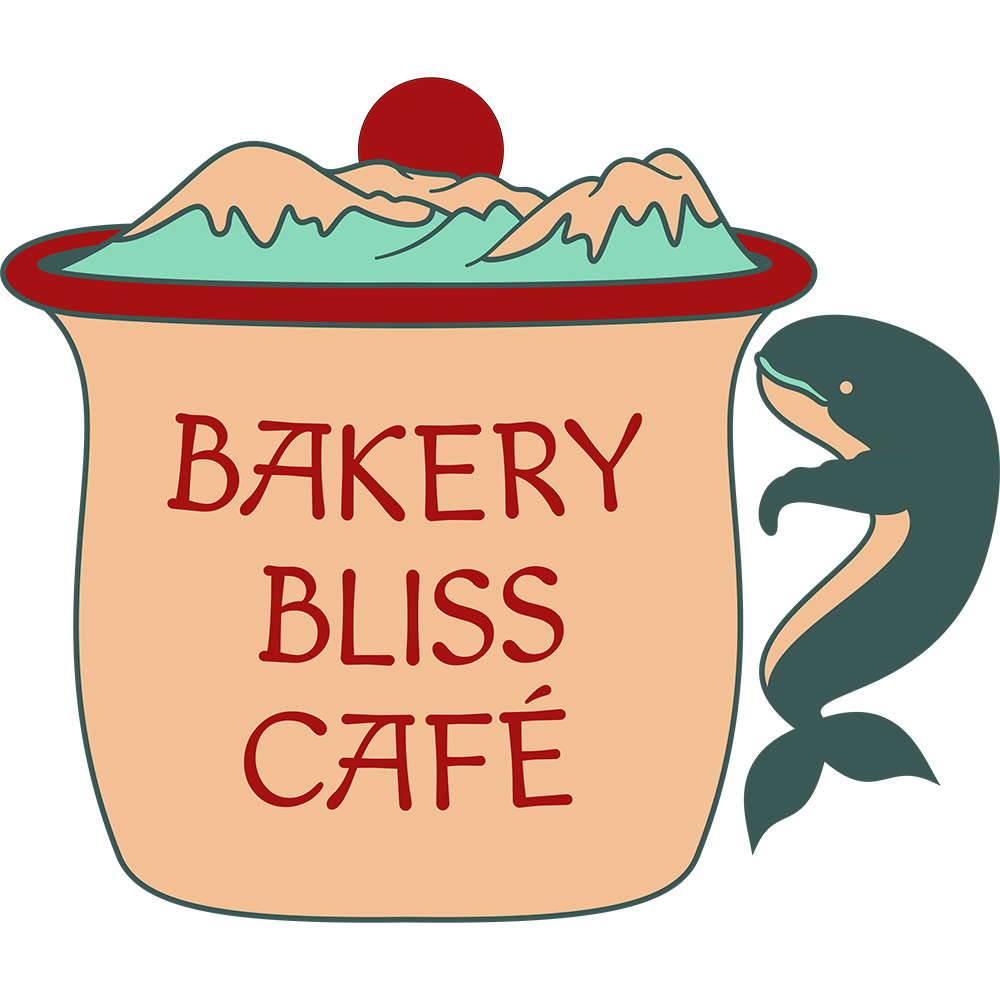 logo Bakery Bliss Café