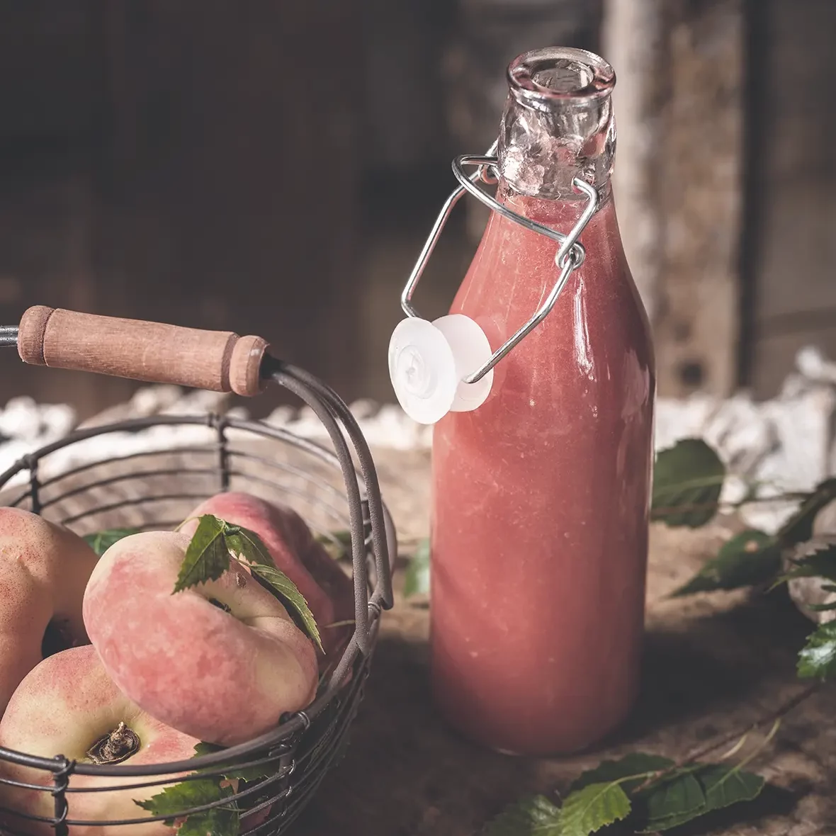 smoothie-peche-kirsch smoothie peche kirsch